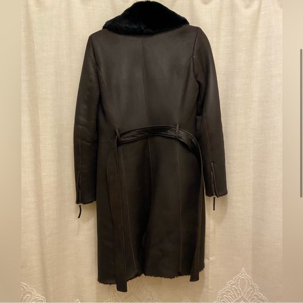 MAXMARA lamb shearling fur coat - Picture 2 of 10